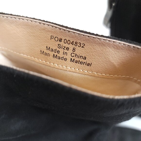 Journee collection Markie Black Mid Calf Boots NEW Size 8 - Picture 8 of 8